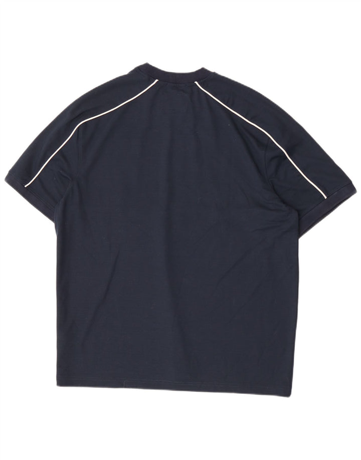 Męski T-shirt z grafiką Jack Wills, średni granatowy kolor