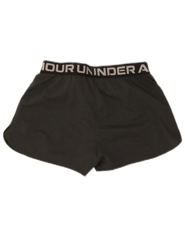 Chłopięce spodenki sportowe Under Armour Heat Gear Graphic na 11-12 lat, duże, szare