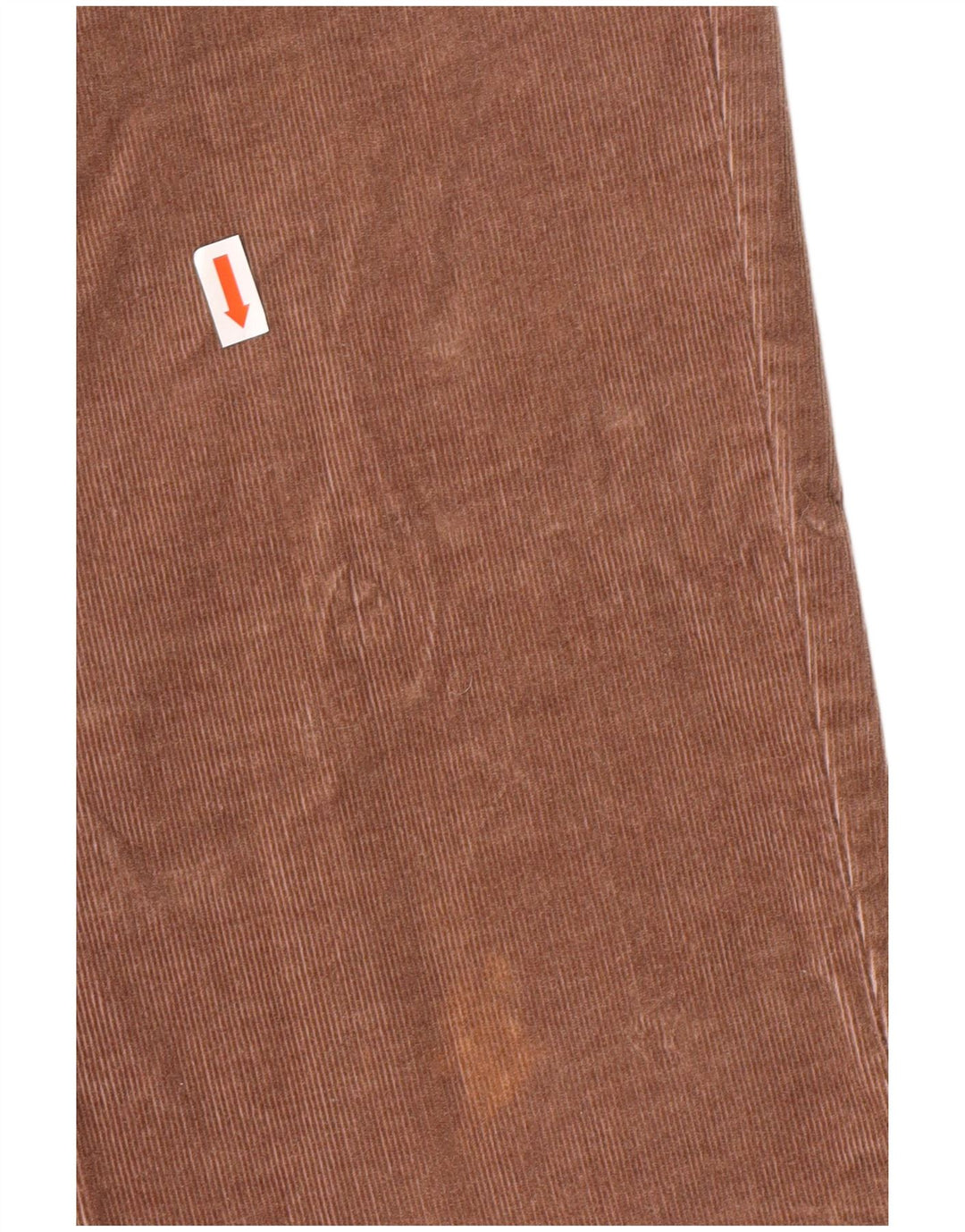 Damskie sztruksowe spodnie Benetton Slim Fit W32 L32 brązowe