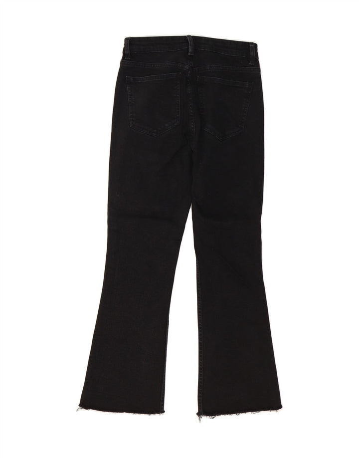 ZARA Womens Bootcut Jeans EU 38 Small W28 L26 Black Vintage Zara and Second-Hand Zara from Messina Hembry 