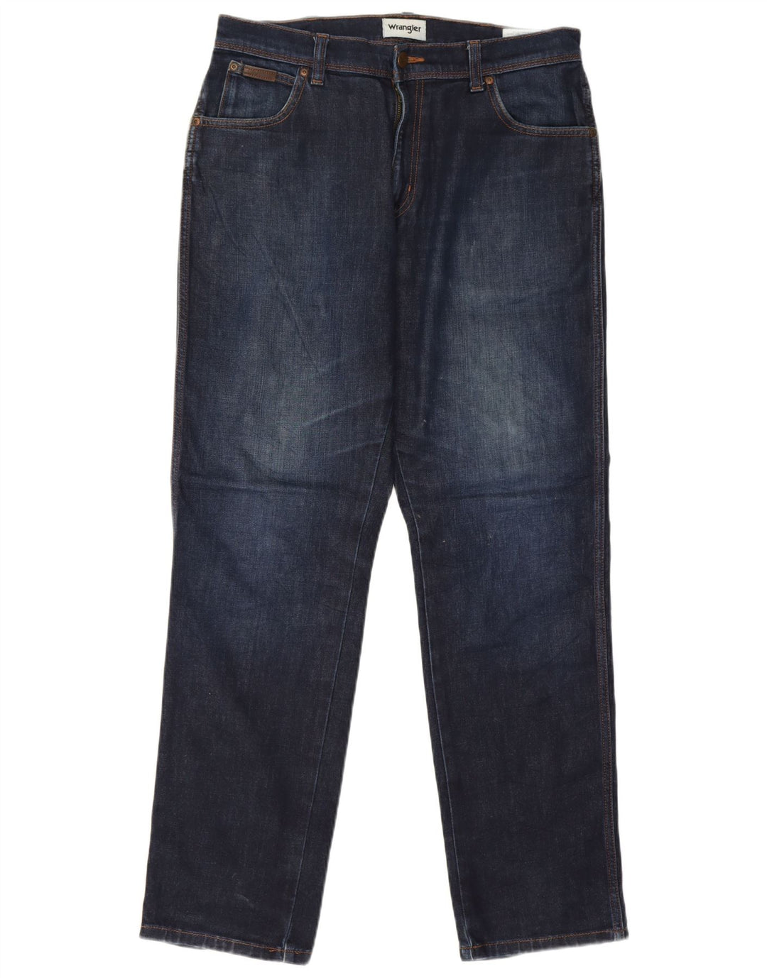 Męskie jeansy Wrangler Texas Slim W32 L32 Niebieskie bawełniane