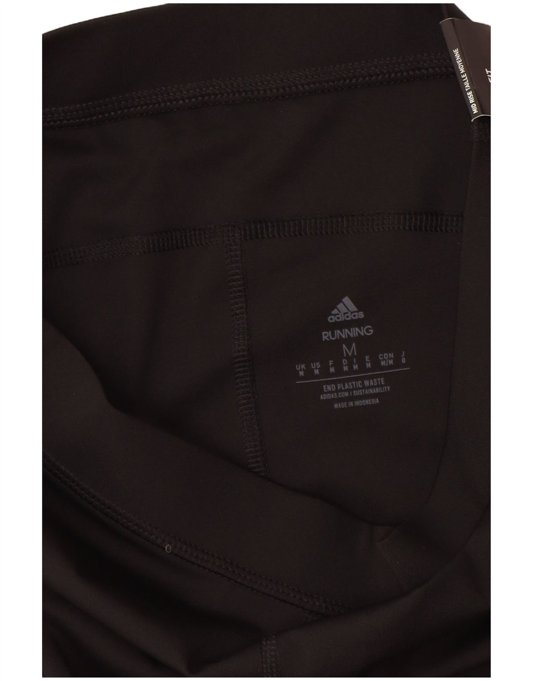 Damskie legginsy Adidas Aeroready UK 12, średni czarny poliester