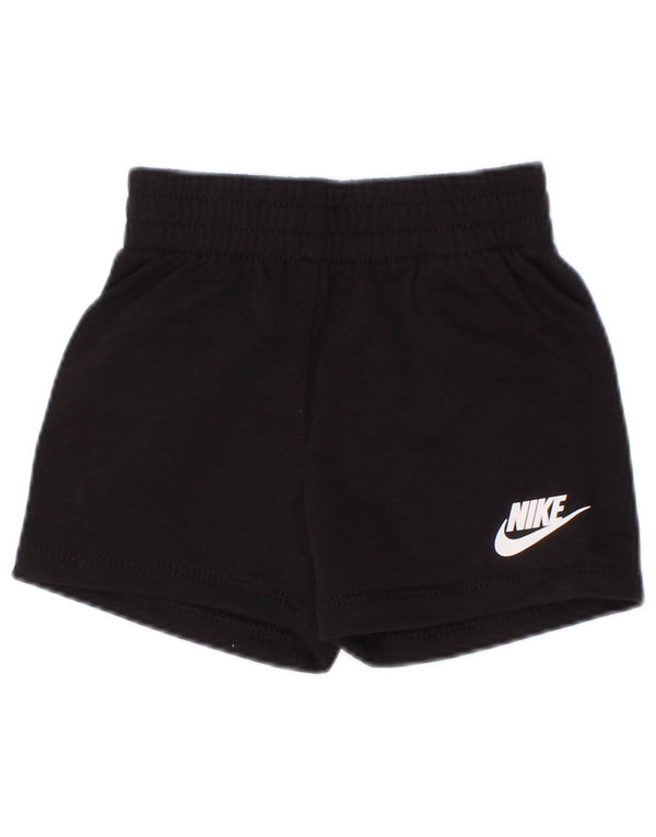 Spodenki sportowe dla chłopców Nike Baby w wieku 9–12 miesięcy, czarne, bawełniane