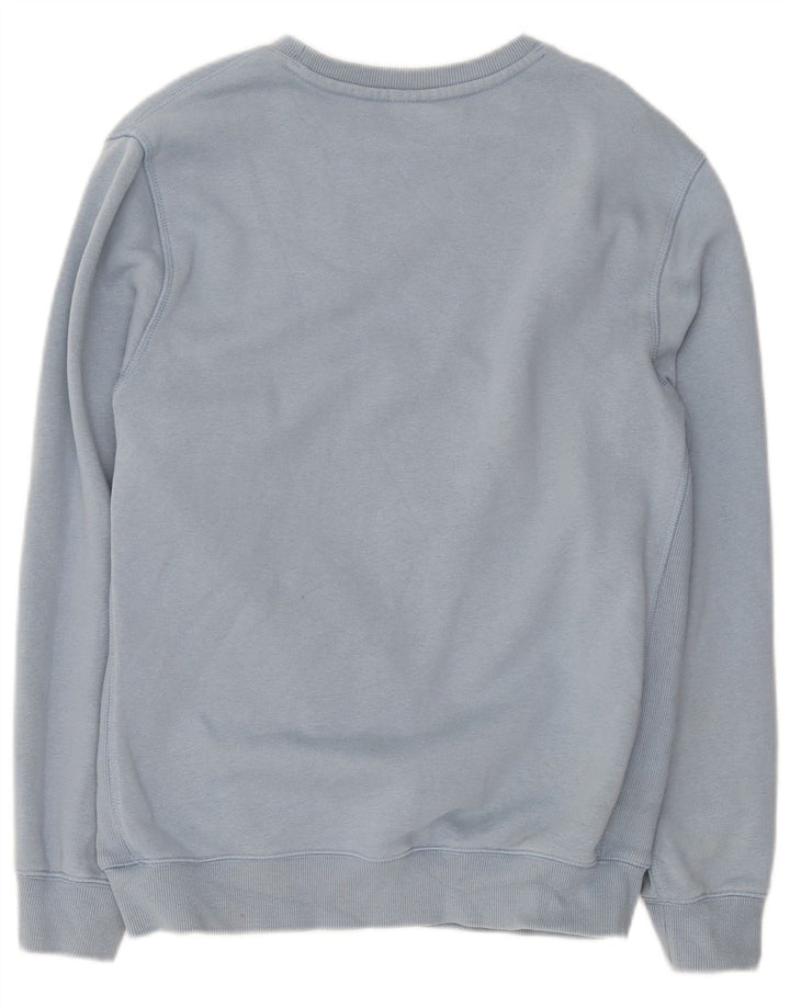 Męski sweter z grafiką Hurley, średni niebieski, bawełniany