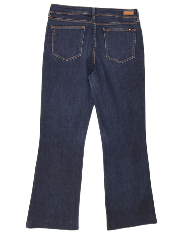Damskie jeansy Bootcut Tommy Hilfiger W31 L28 Granatowe, bawełniane