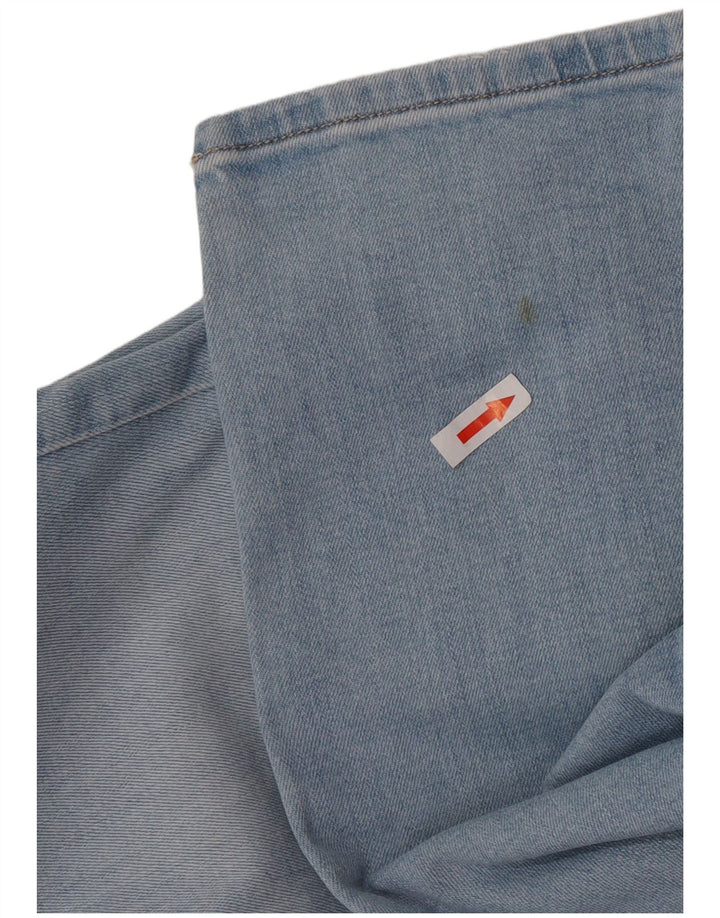 Wrangler Damskie Strangler Slim Jeans W33 L29 Niebieskie bawełniane