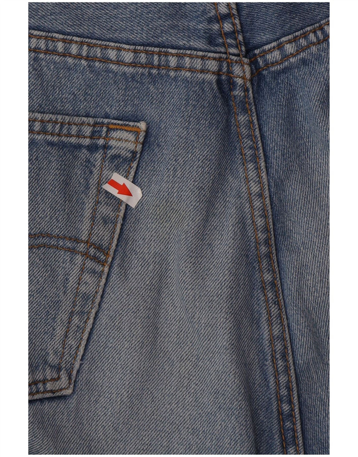 Męskie proste dżinsy Levi's W38 L32 Niebieskie bawełniane