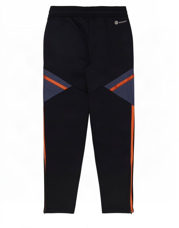 Adidas Boys Manchester United Tracksuit Trousers 9-10 Years Navy Blue