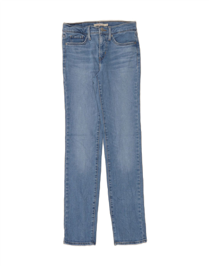 LEVI'S Womens 312 Shaping Slim Jeans W27 L31 Blue Cotton Vintage Levi's and Second-Hand Levi's from Messina Hembry 