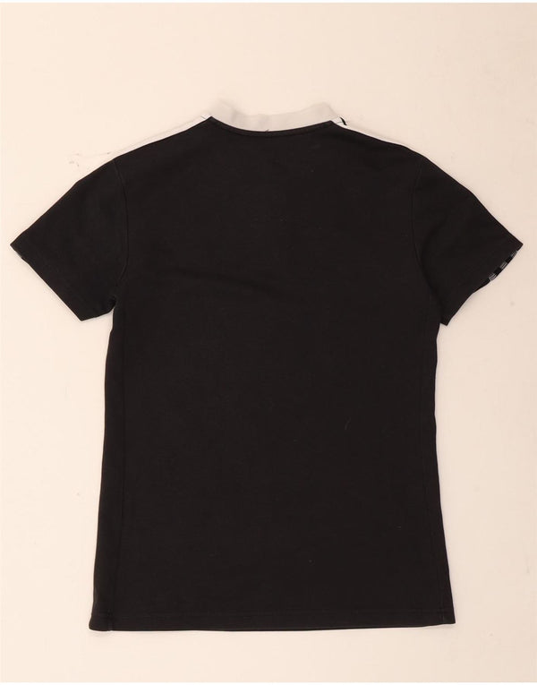Damska koszulka Adidas Aeroready Top UK 8/10 Mała czarna bawełna