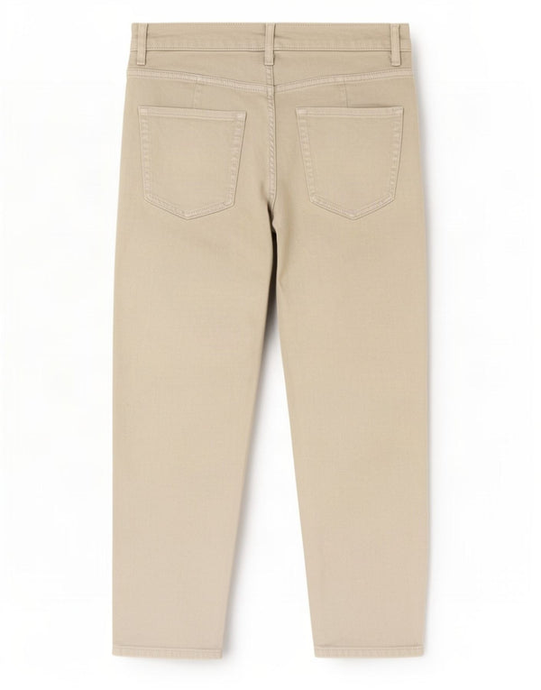 Dżinsy Marks & Spencer Damskie Mom Crop Tapered UK 10 Small W28 L25 Khaki