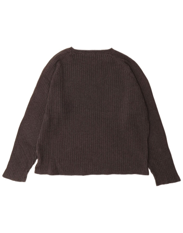 Męski sweter Timberland z dekoltem w łódkę XL, szara bawełna