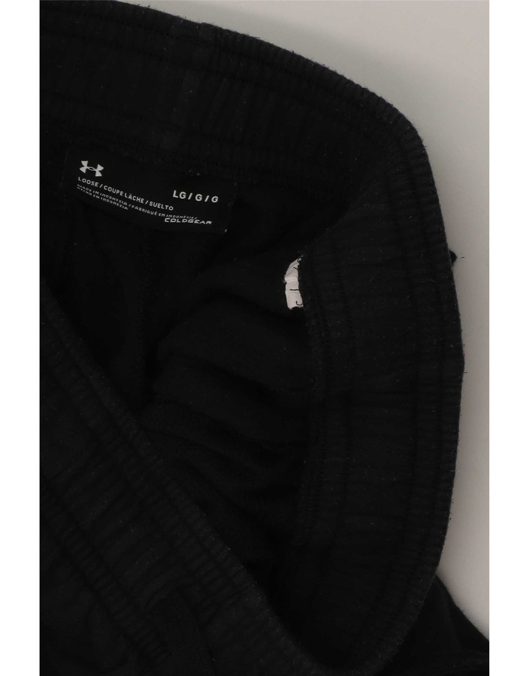 Męskie spodnie dresowe Under Armour Cold Gear, duże, czarne, bawełniane