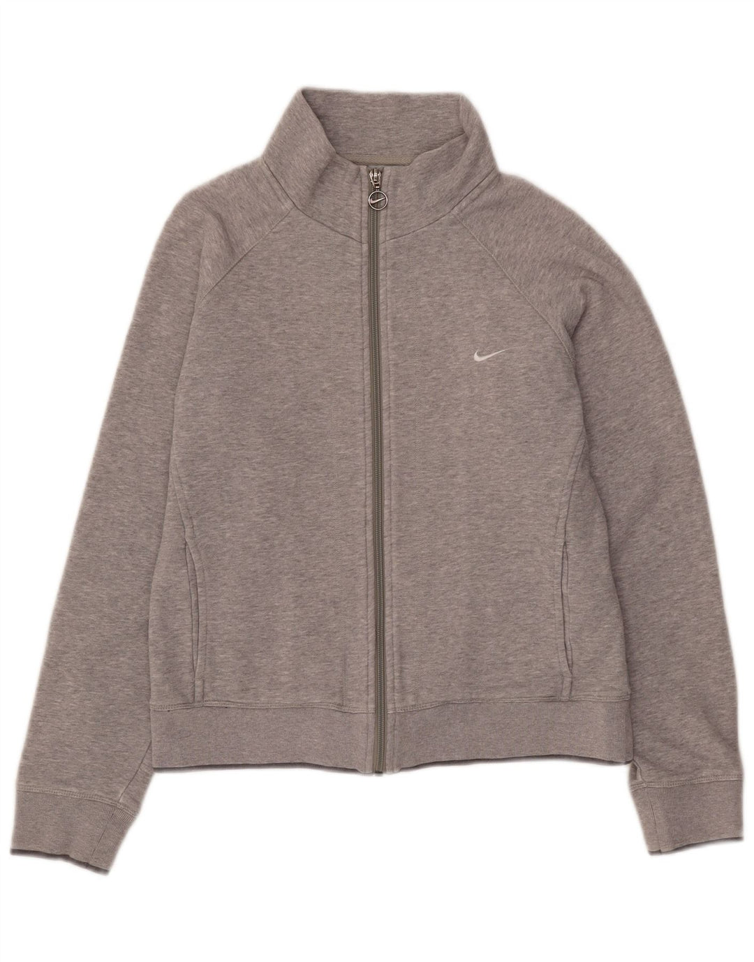 Damska kurtka dresowa Nike UK 10/12, średnioszara, nakrapiana