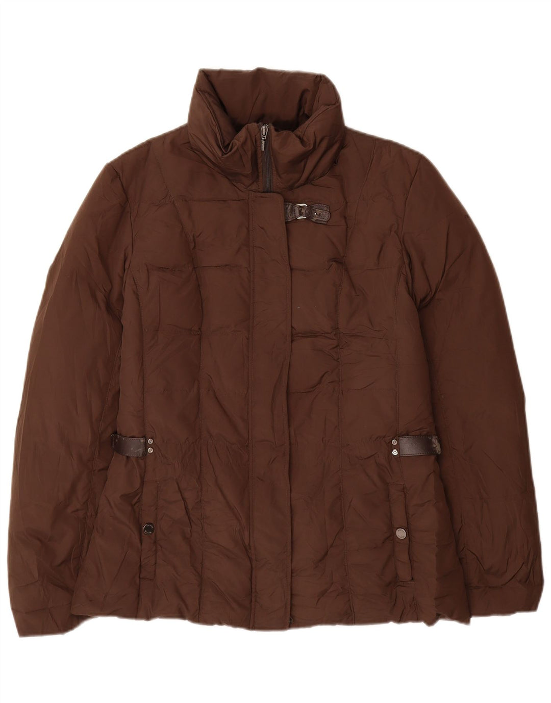 Damska ocieplana kurtka GEOX UK 12 Średni brąz