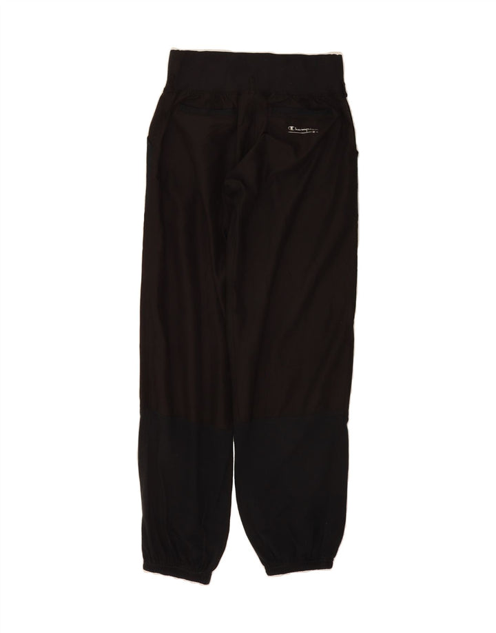 CHAMPION Mens Tracksuit Trousers Joggers Medium Black Polyester Vintage Champion and Second-Hand Champion from Messina Hembry 