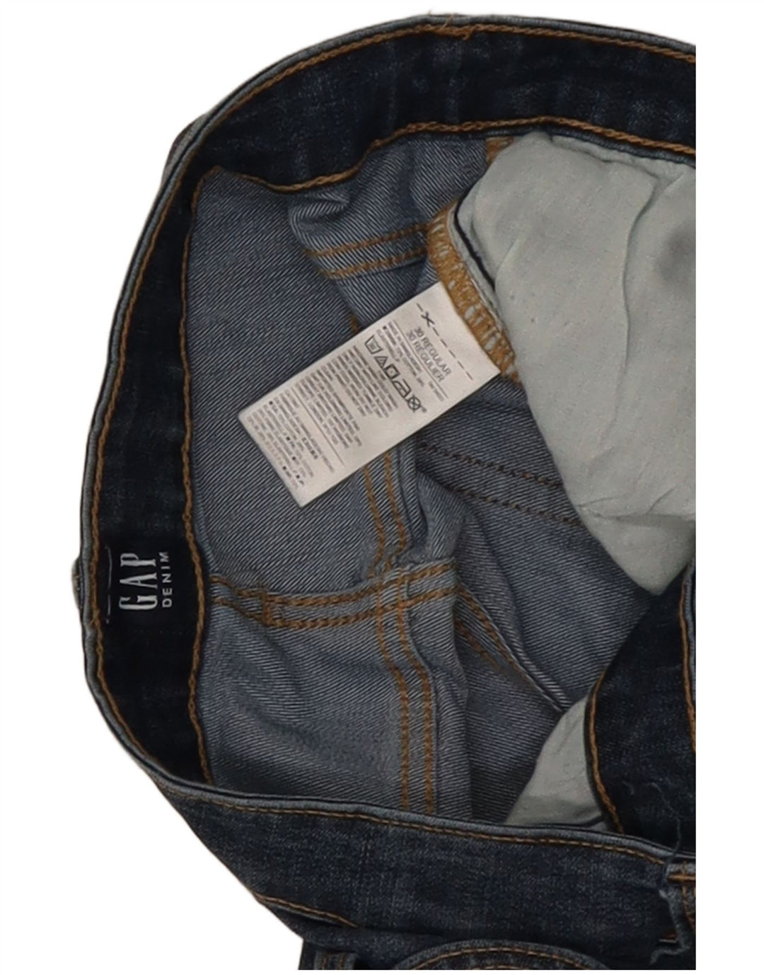 Damskie jeansy Gap Slim W30 L27 Niebieskie bawełniane