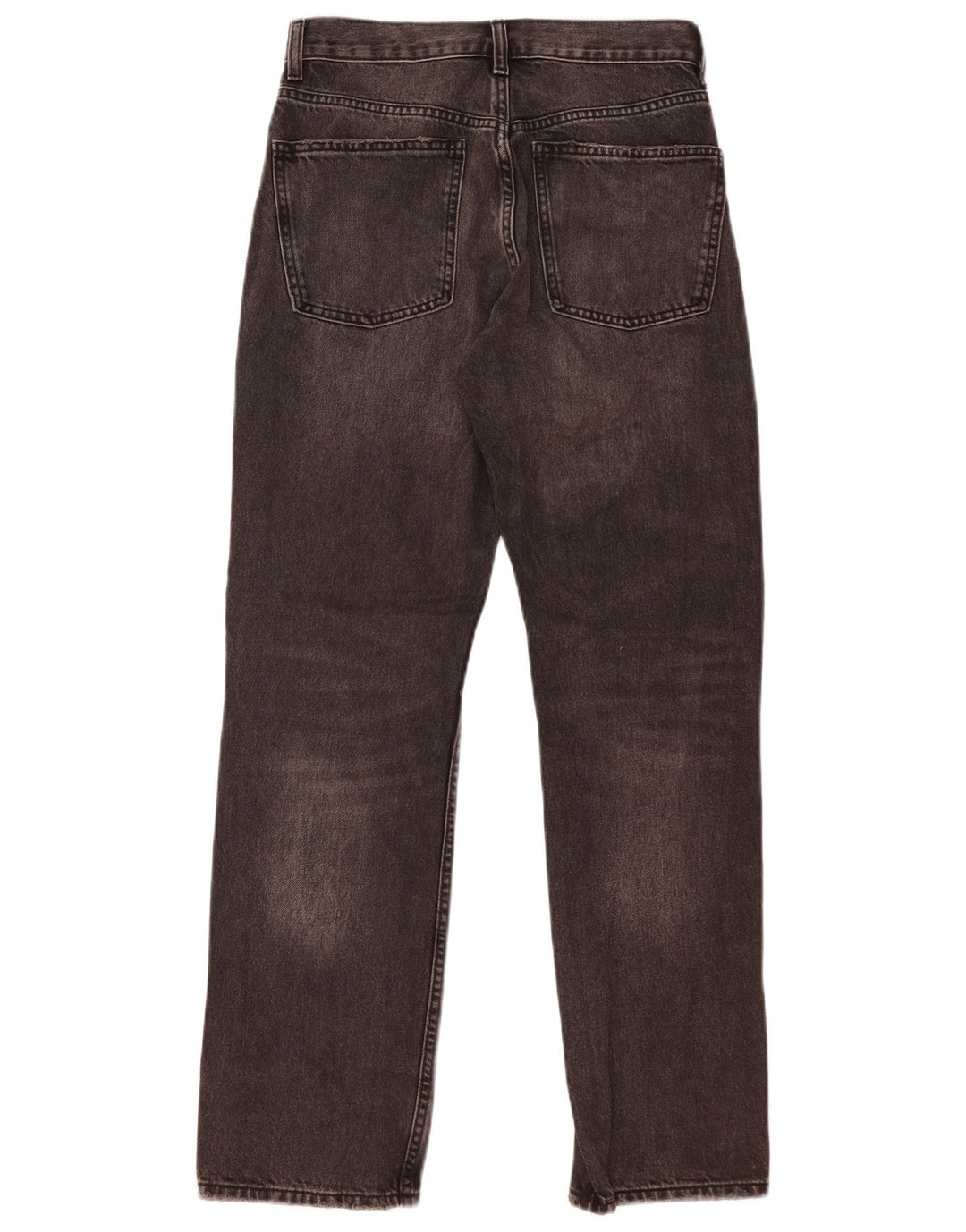 Damskie proste dżinsy Zara EU 38 Small W29 L30 Szara bawełna