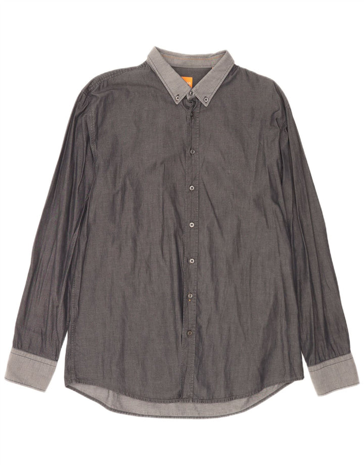 Koszula męska Hugo Boss Slim Fit 2XL szara