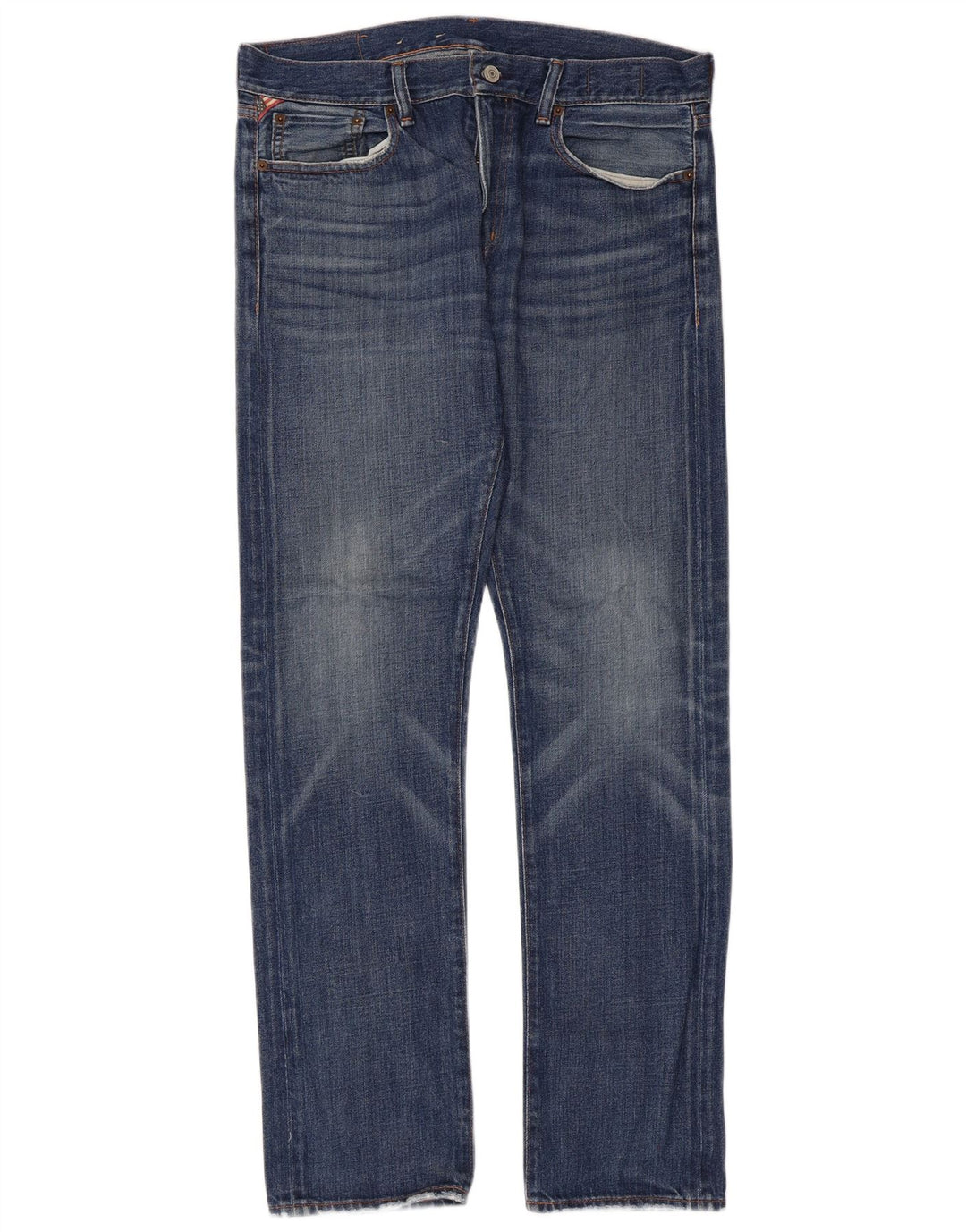 Męskie jeansy slim fit Ralph Lauren W34 L34 Niebieskie bawełniane
