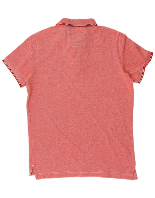 Męska koszulka polo Superdry, duża, bawełniana w czerwone plamki