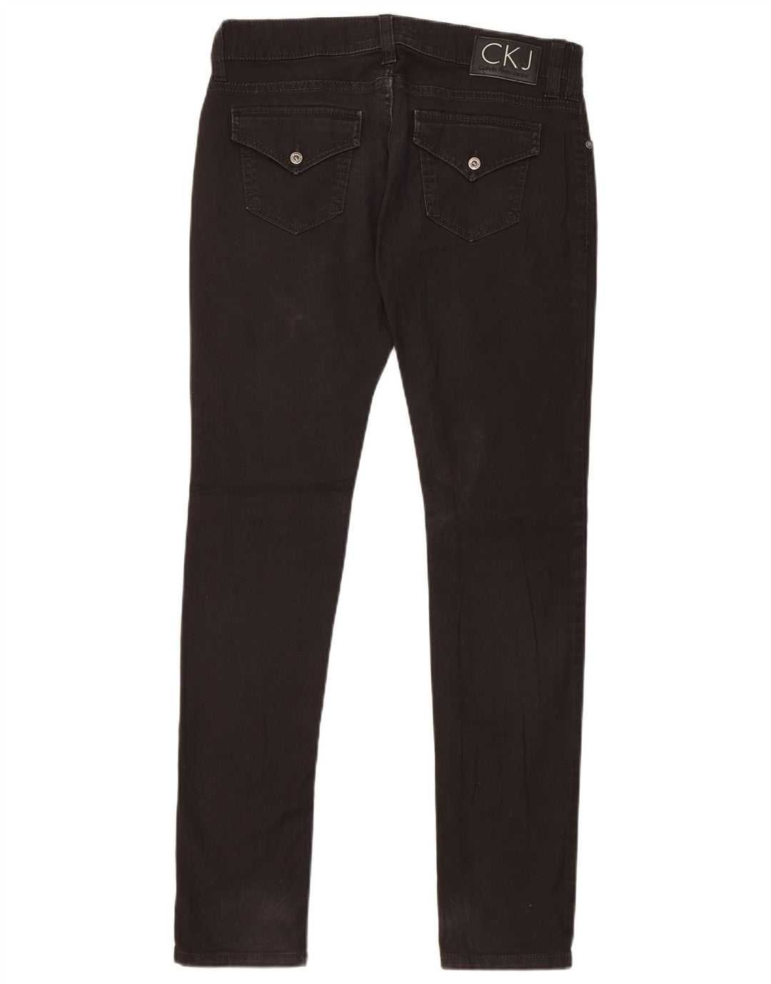 Damskie jeansy Calvin Klein W30 L31 Czarne bawełniane