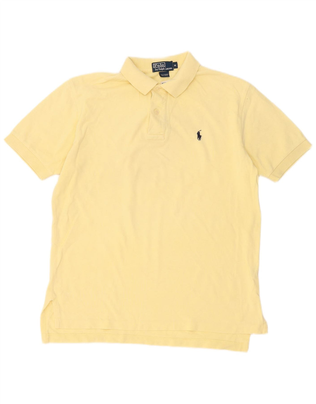 Koszula męska Polo Ralph Lauren, średnia żółta bawełna