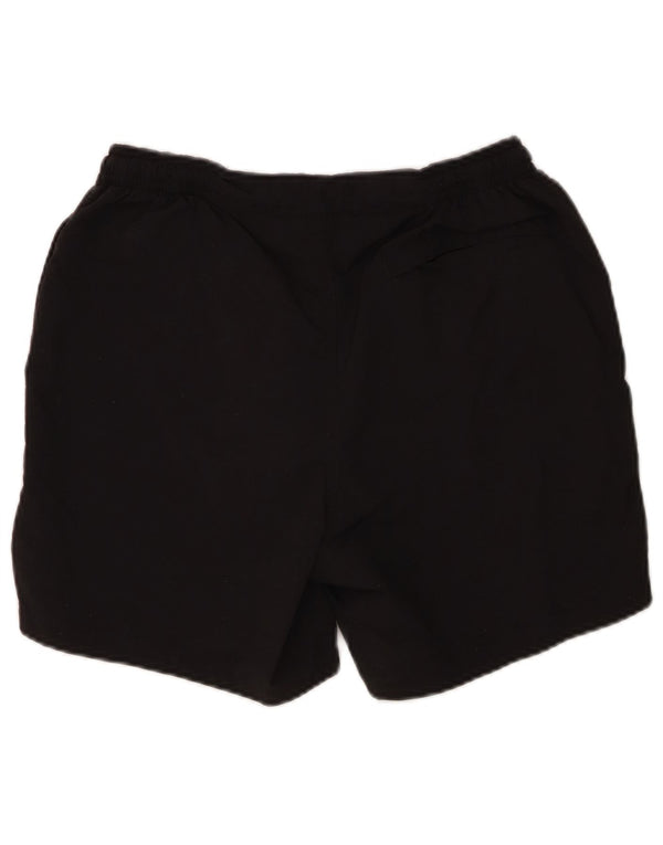 Fred Perry Mens Swimming Shorts Small Black Polyamide