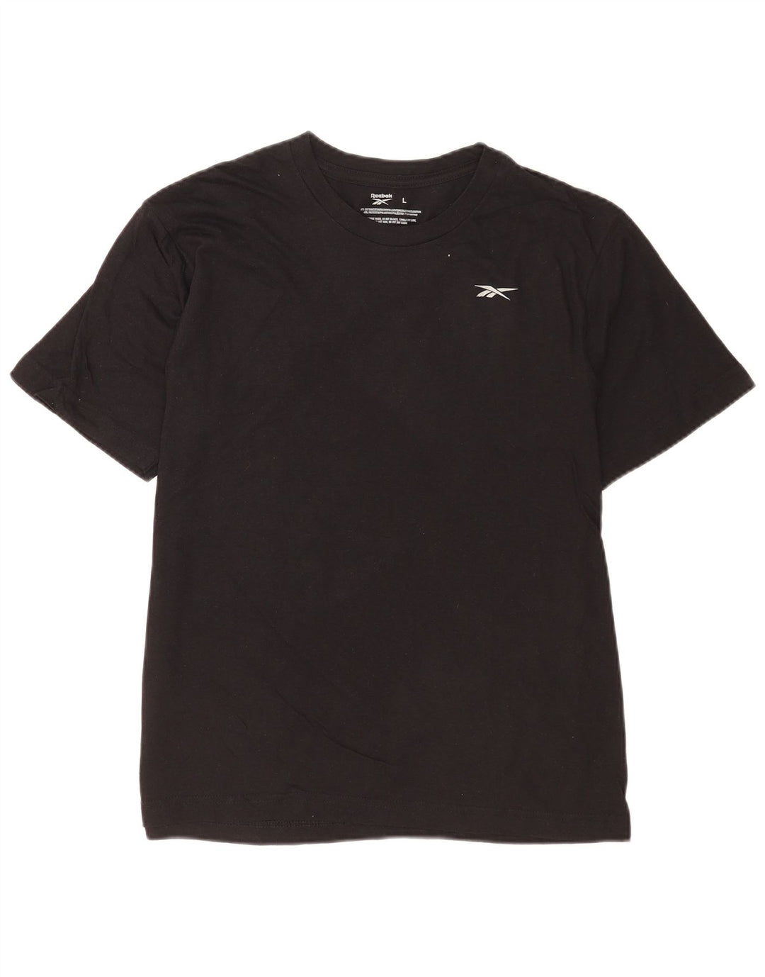 T-shirt męski Reebok, duży, czarny, bawełniany