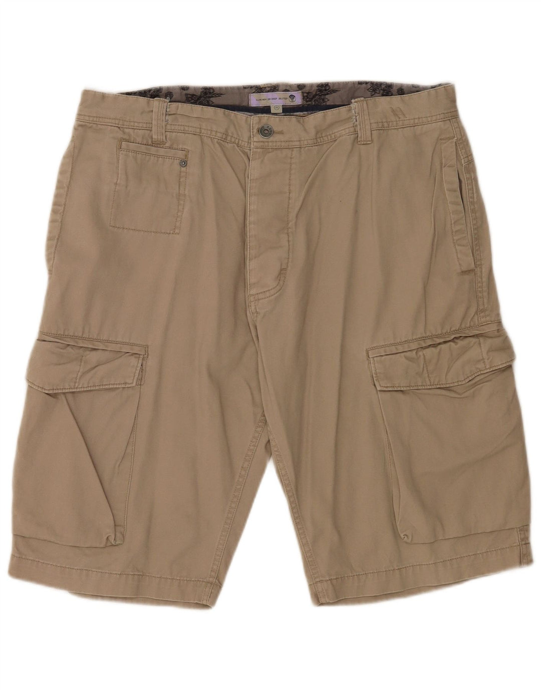 Męskie spodenki cargo Fat Face XL W38 beżowa bawełna