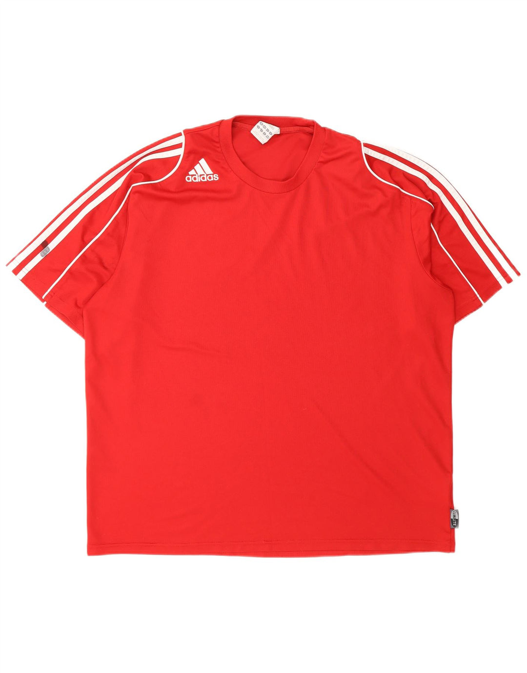 Męski T-shirt ADIDAS Climalite Graphic Top XL Czerwony Poliester