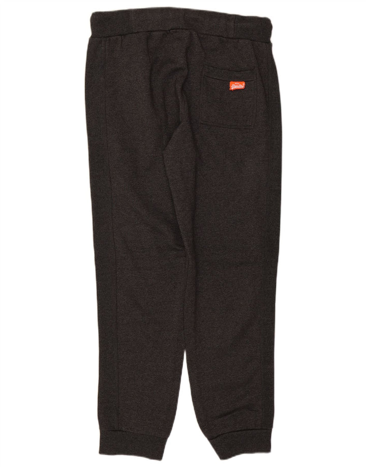 Damskie spodnie dresowe SUPERDRY Slim Fit Joggers UK 14, duże, szare