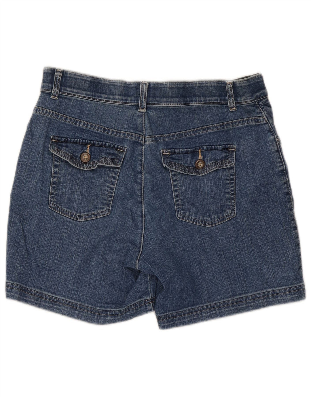 LEE Womens Stretch Denim Shorts US 10 Large W30  Blue Cotton