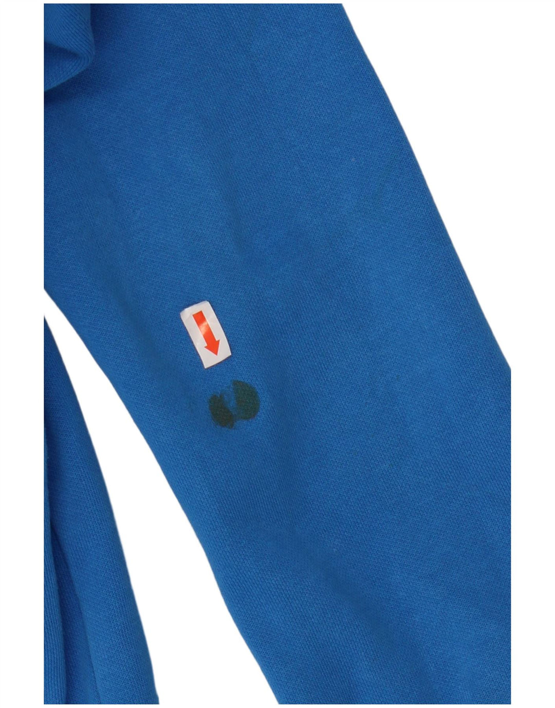 Dziewczęcy sweter z kapturem i grafiką PUMA, 13-14 lat, niebieska bawełna