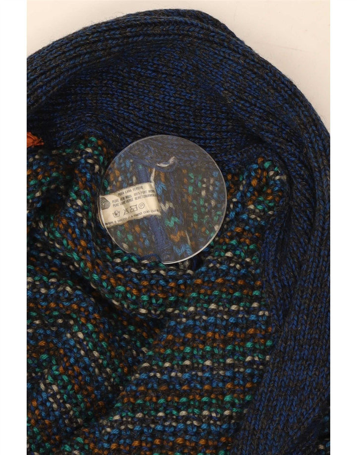 Męski sweter rozpinany Missoni Średni wielobarwny wełniany pasek
