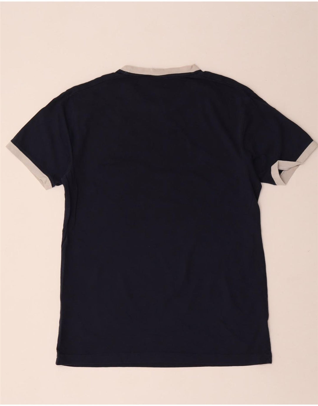 Męska koszulka z grafiką Ellesse Top, średnia, granatowa bawełna
