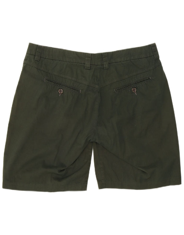 Marlboro Classics Damskie spodenki Chino EU 44 Large W34 Zielona bawełna