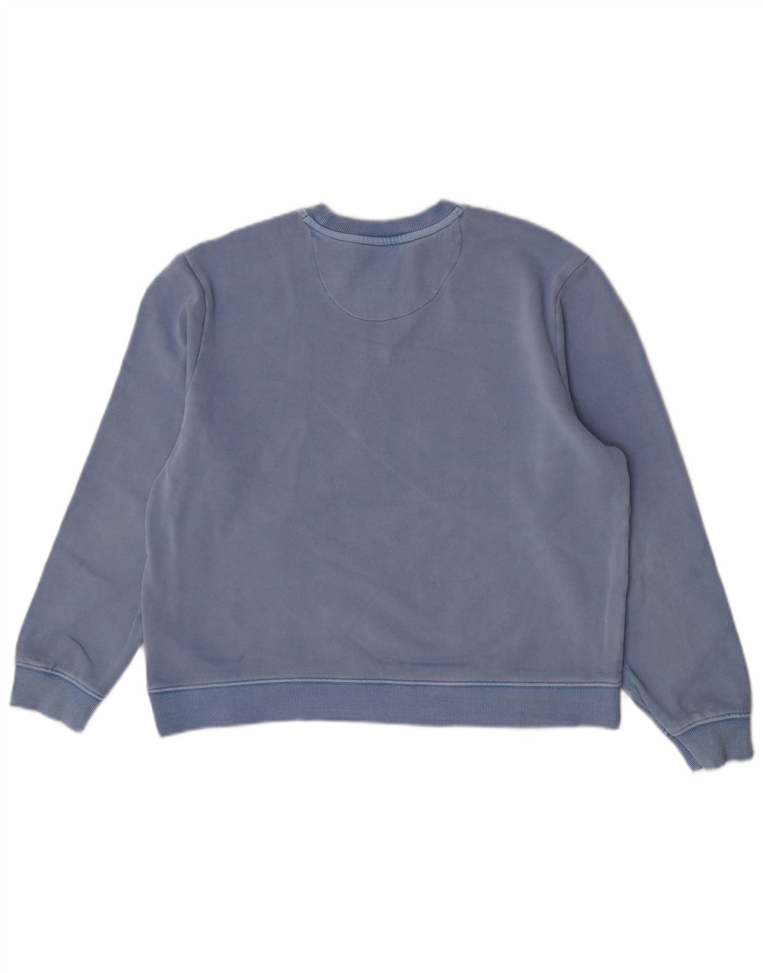 Crew Clothing Damska bluza oversize Sweter UK 10 Small Blue Cotton