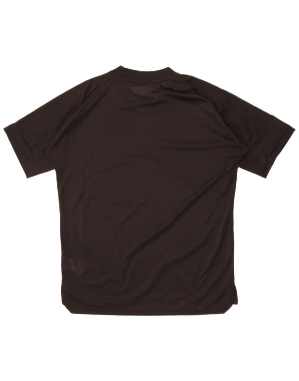 Męska koszulka Adidas Aeroready Top, średni czarny poliester