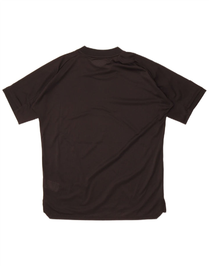 Męska koszulka Adidas Aeroready Top, średni czarny poliester