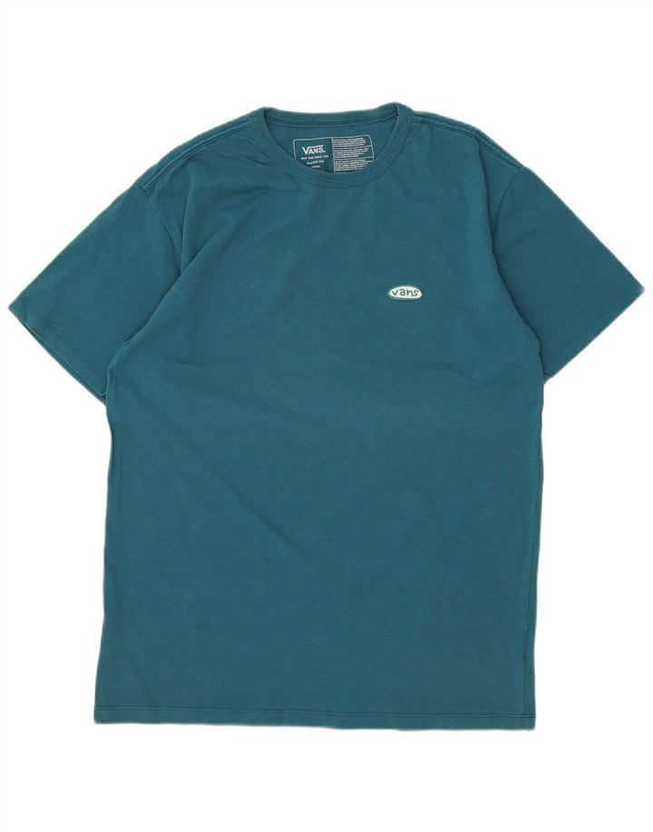 Męski T-shirt Vans Classic Fit, średni niebieski