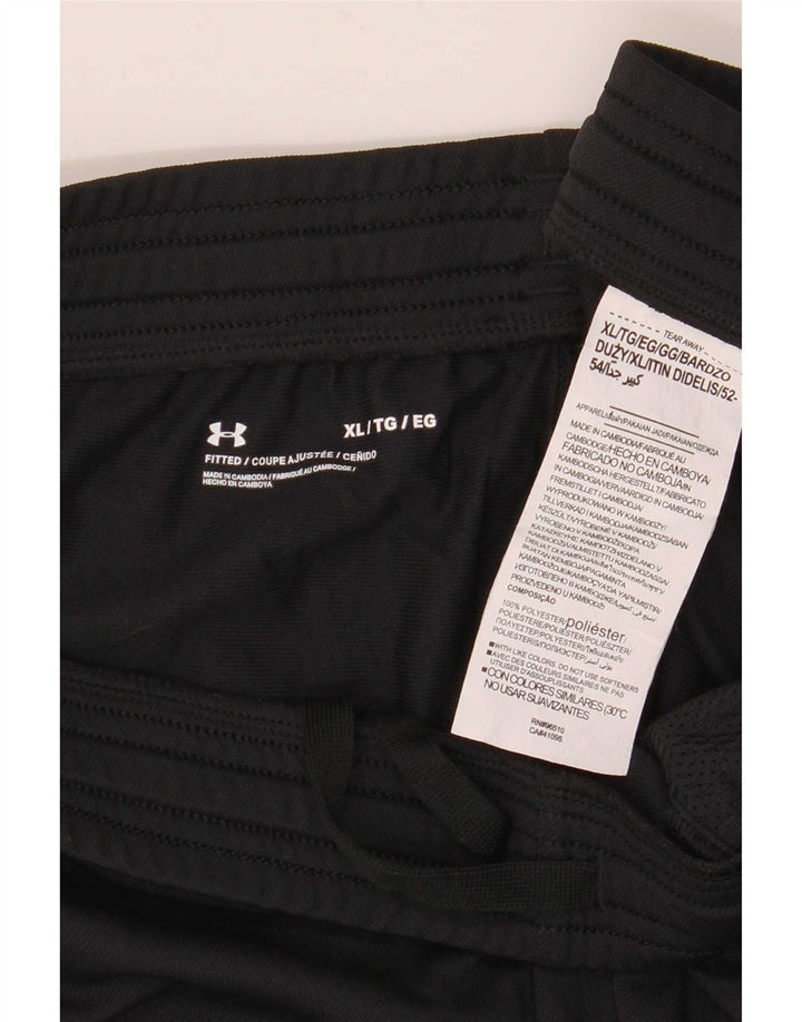 Męskie spodnie dresowe Under Armour XL, czarne, poliestrowe