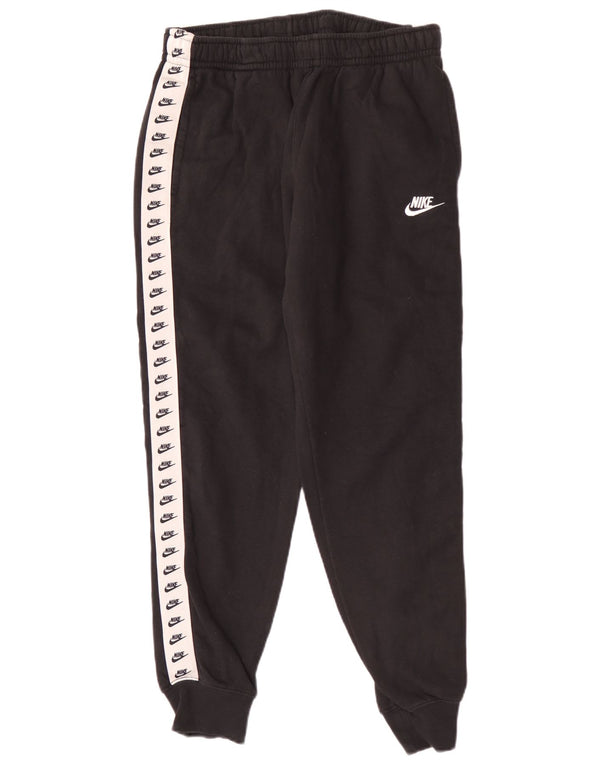 Męskie spodnie dresowe Nike Graphic Tracksuit Joggers w kolorze średniej czerni
