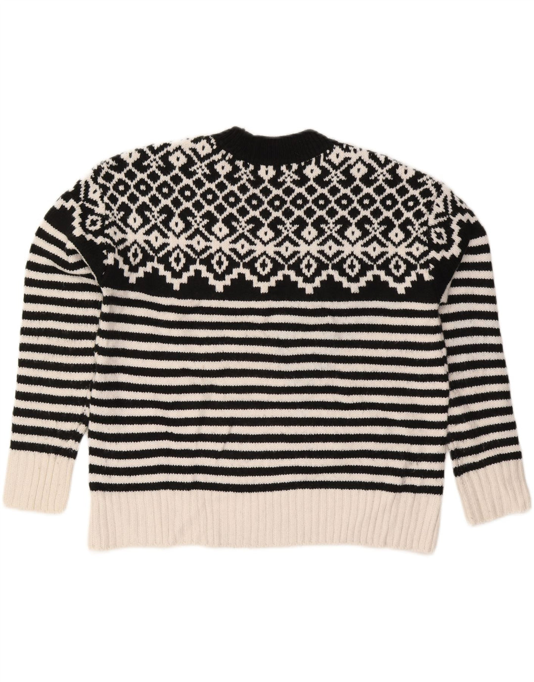 Sweter damski Marks & Spencer z okrągłym dekoltem, UK 14, średni czarny