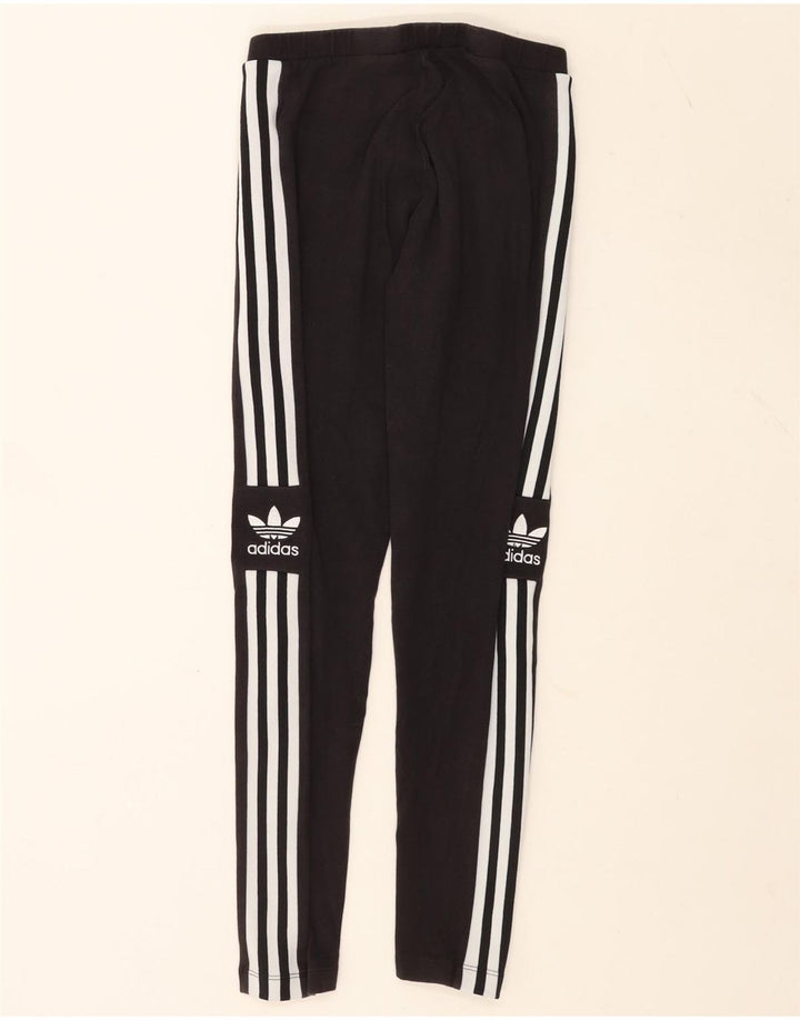 Damskie legginsy Adidas Graphic UK 12 Średnioszare, bawełniane