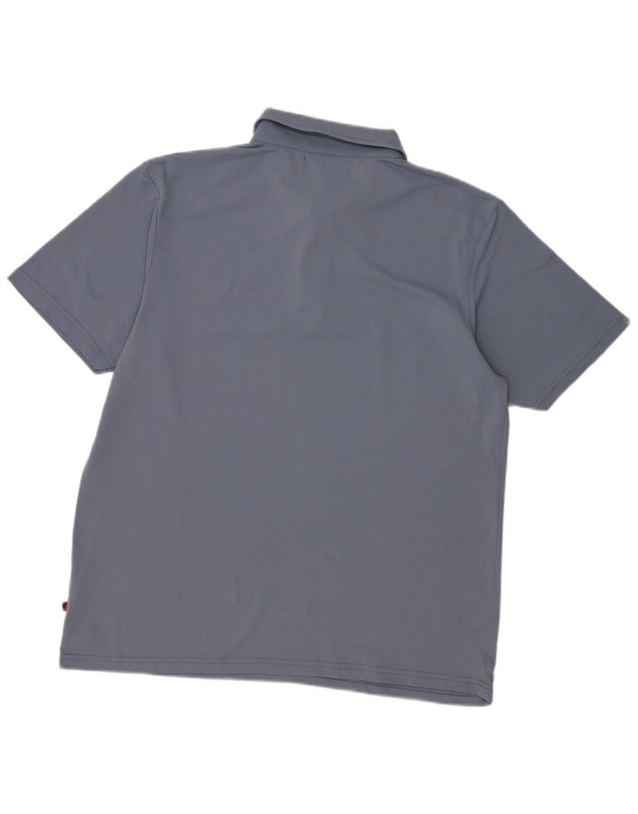Męska koszulka polo Marlboro Classics 2XL Niebieski poliamid