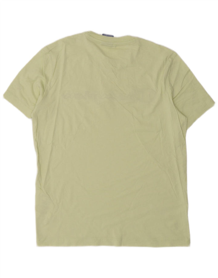 Męski T-shirt Champion z grafiką, mały, zielony, bawełniany