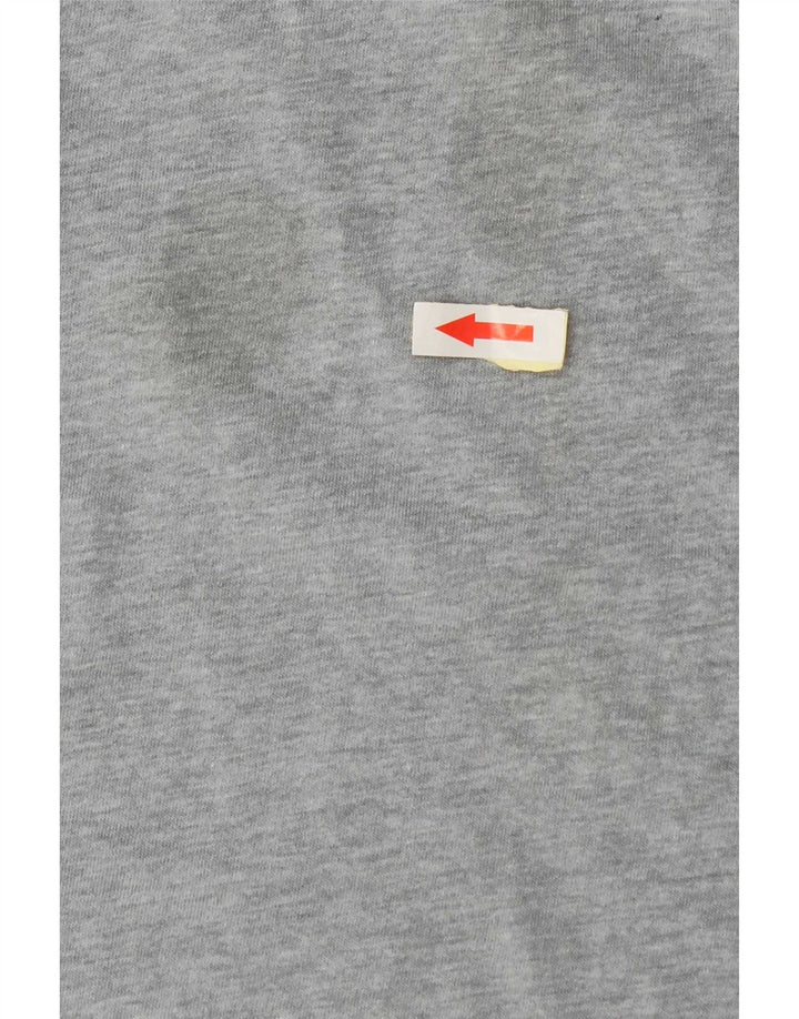 Męski T-shirt z grafiką Under Armour, mały, szary