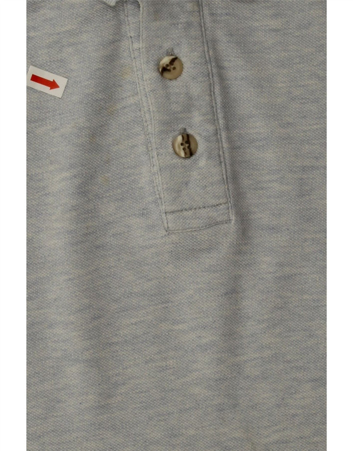 THINK PINK Mens Polo Shirt Small Grey Cotton Vintage Think Pink and Second-Hand Think Pink from Messina Hembry 