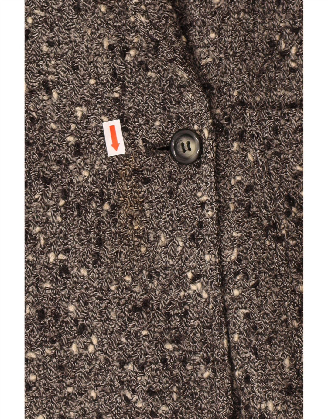 Damska marynarka dwurzędowa VALENTINO IT 44 Średnioszara nakrapiana